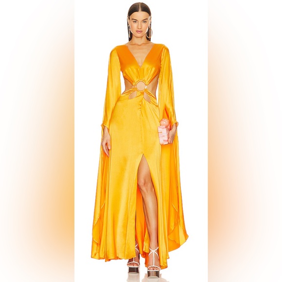 Cult gaia Jasmine gown size small - Picture 2 of 2